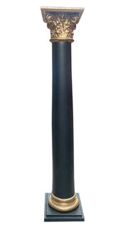 Column (B) Corinthian Black/Gold (H: 2.2m W: 0.42m)