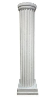 Column (D) Doric Polystyrene White (H: 2.2m W: 0.55m)