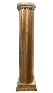 Column (F) Doric Polystyrene Gold (H: 2.2m W: 0.55m)