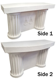 Column (A) Altar White (H: 0.9m)