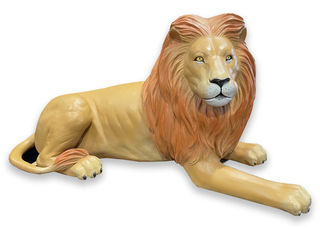 Lion Lying Down (L: 1.3m x H: 0.7m x W: 0.5m)