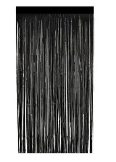 Black Fringing/Tassle Drops (H: 1.8m x W: 0.96m)