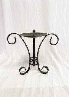 Table Candelabra Black 1pt  (H: 0.25m)