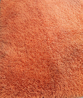 Rug Shag Orange (1.2m x 2.15m)