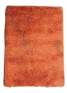Rug #609 Shag Orange (1.2m x 2.15m)