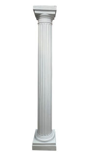 Column (G) Doric Plastic White (H: 2.1m W: 0.4m)