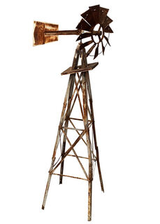 Windmill Metal Small (H: 1.45m x D: 0.35m x W: 0.6m)