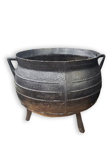 Cauldron Large Fibreglass (H: 0.65m x D: 0.7m)