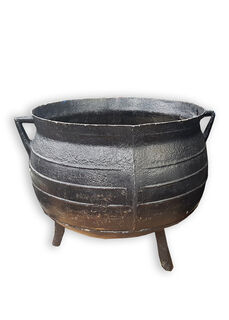 Cauldron Large Fibreglass (H: 0.65m x D: 0.7m)
