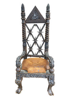 Xena Throne (H: 1.7m x W+D: 0.6m)