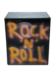Fake Speaker - Rock n Roll (H: 0.82m x W: 0.47m x D: 0.28m)