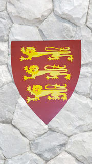 Shield Medieval Richard The Third (H: 66cm W: 60cm)