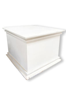 Base for Urn Large White (H: 60cm x W+D: 80cm)