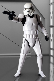 Stormtrooper *DELUXE version shown is for EVENT HIRE ONLY (basic options are also available)