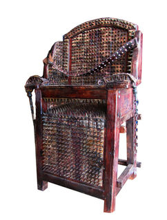 Torture Chair (H: 1.3m x W: 0.8m x D: 0.5m) 