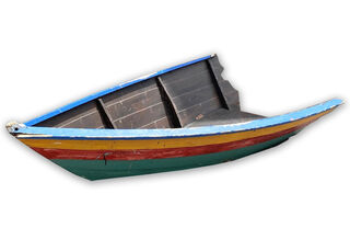 Boat Dinghy #1 Wreck (W: 0.5m x L: 1.5m)