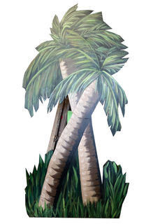 Palm Tree Cut-out (H: 2.4m x W: 1.2m)
