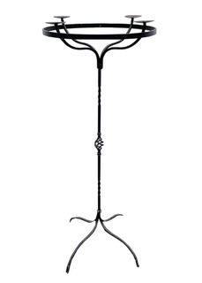 Standing Candelabra Round Top 4pt (H: 1.5m)
