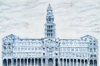Victoria Train Station Backdrop (W: 5.5m x H: 4.7m)