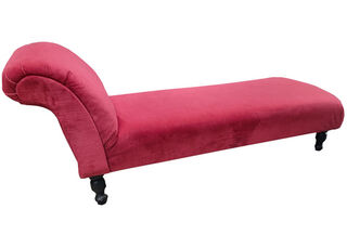 Chaise Lounge #3 Red (W: 1.65m x H: 0.7m x D: 0.60m)