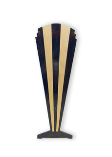Lectern 1920s Black & Gold (H: 1.2m x W: 0.4m x D: 0.4m)