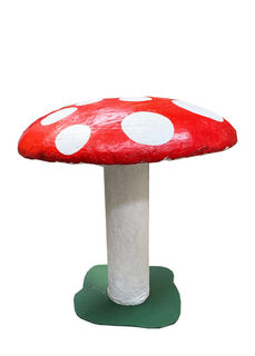 Large Toadstool Polystyrene (H: 70cm x D: 90cm)