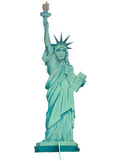 Statue of Liberty Cut-out (H: 2.2m)