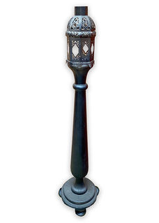 Moroccan Standing Candelabra/Lantern (H: 1.37m)