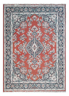 Rug #357 Persian Red, Green & Black (1.7m x 2.3m)