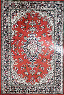 Persian Red/Beige/Blue Design (1.9m x 2.85m)