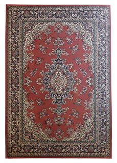 Rug #336 Persian Red, Beige & Blue (1.9m x 2.85m)