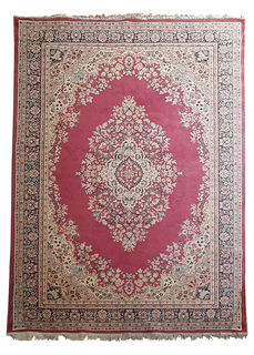 Rug #303 Persian Red, Blue & Beige (2m x 2.9m)