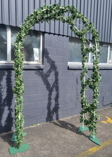 Wedding Arch # 3 Ivy (H: 2.55m x W: 1.45m x D: 0. 45m)