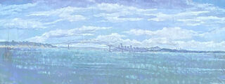 Auckland Harbour Day Backdrop (W: 9m x H: 3m)