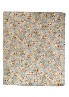 Rug #338 Floral Grey, Red, Green & Cream (2m x 2.6m) 