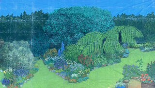 Lovely Garden Backdrop (W: 7.5m x H: 3.5m)