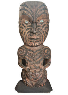Maori Carving #2 Rua (H: 2.79m x W: 1.72m)