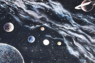 Outer Space Backdrop (W: 5.7m x H: 3.7m)