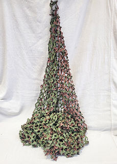 Camouflage Net Light Green & Brown Medium (3m x 2.6m approx)