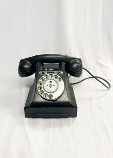 Telephone Bakelite Black