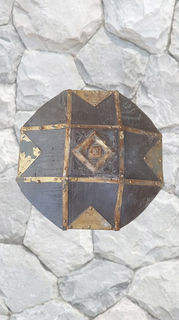 Shield Barbarian Octagon Brass (D: 0.6m)