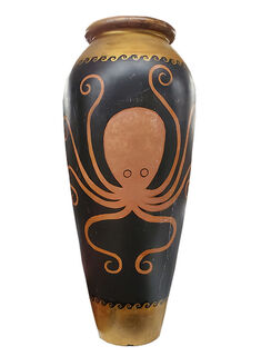 Urn (I) Greek Octopus (H: 1.3m)