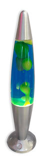 Lava Lamp Blue (H: 42cm)