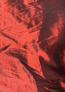 Curtain Shot Taffeta Red/Black (W: 2.6m x H: 3.5m)