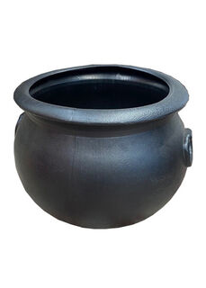 Cauldron Medium Plastic (H: 0.4m D: 0.6m)