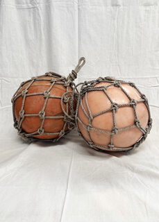 Buoy/Fender Orange w/ Rope
