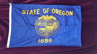 USA State Oregon Flag (1.5m x 0.9m)