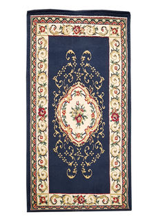 Rug #361 Persian Blue, Green & Red (0.8m x 1.5m)