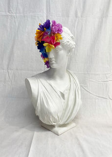 Venus Bust Floral (H: 0.5m)