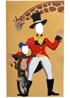 Circus Flats Stand-In (Photo-Op) Ringmaster  (H: 2.16m x W: 1.20m)